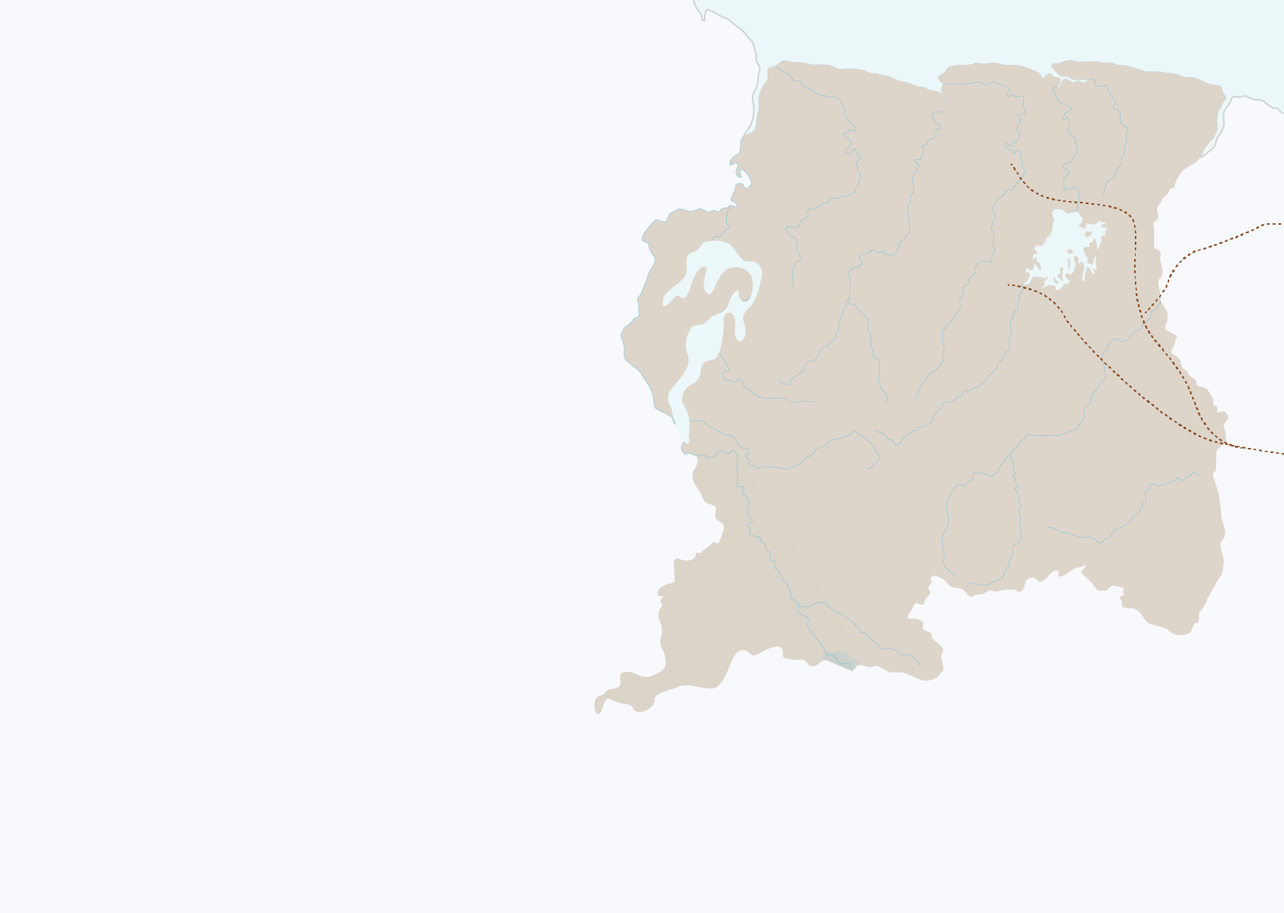 Projects Map Zoomed